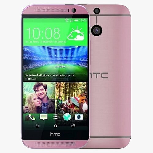 HTC One M8 Pink 3D model