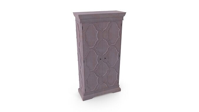 Wycomb Wood Armoire 3D model