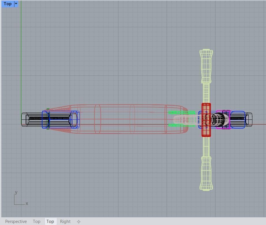 Scooter Model 3D model_2