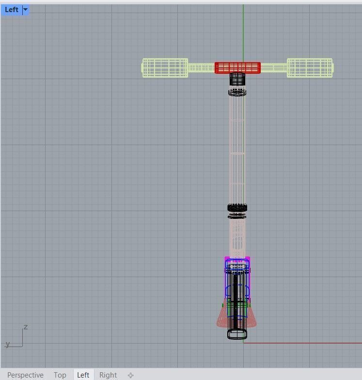 Scooter Model 3D model_3