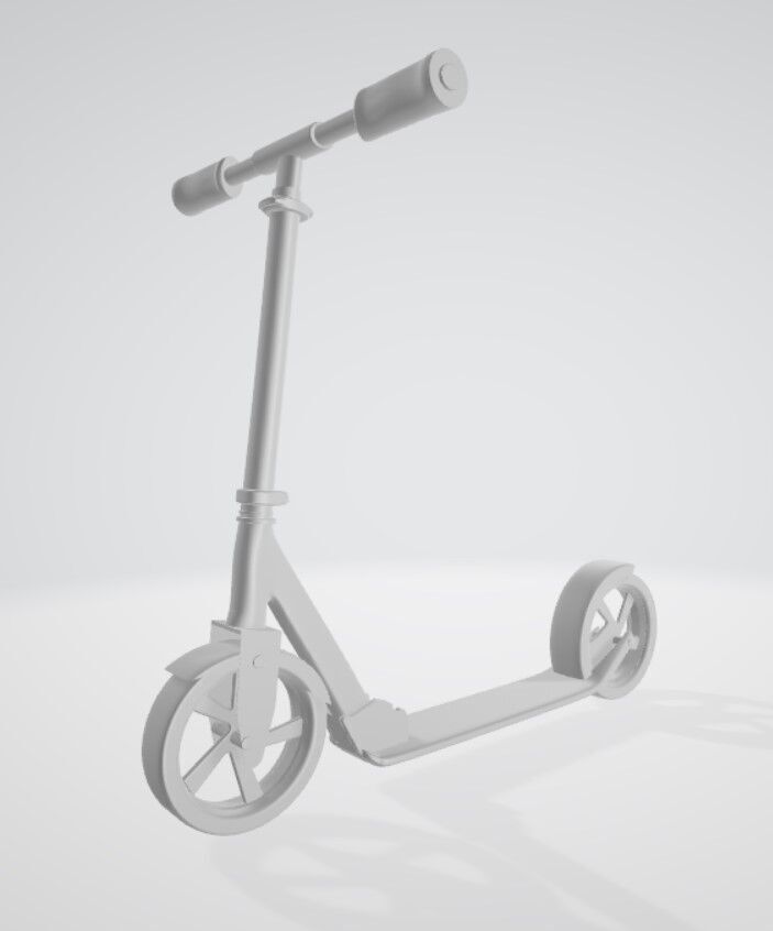 Scooter Model 3D model_5