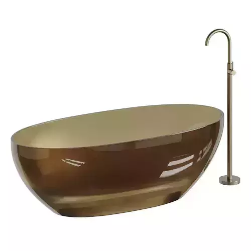 ABBER Kristall AT9703Amber washbasin