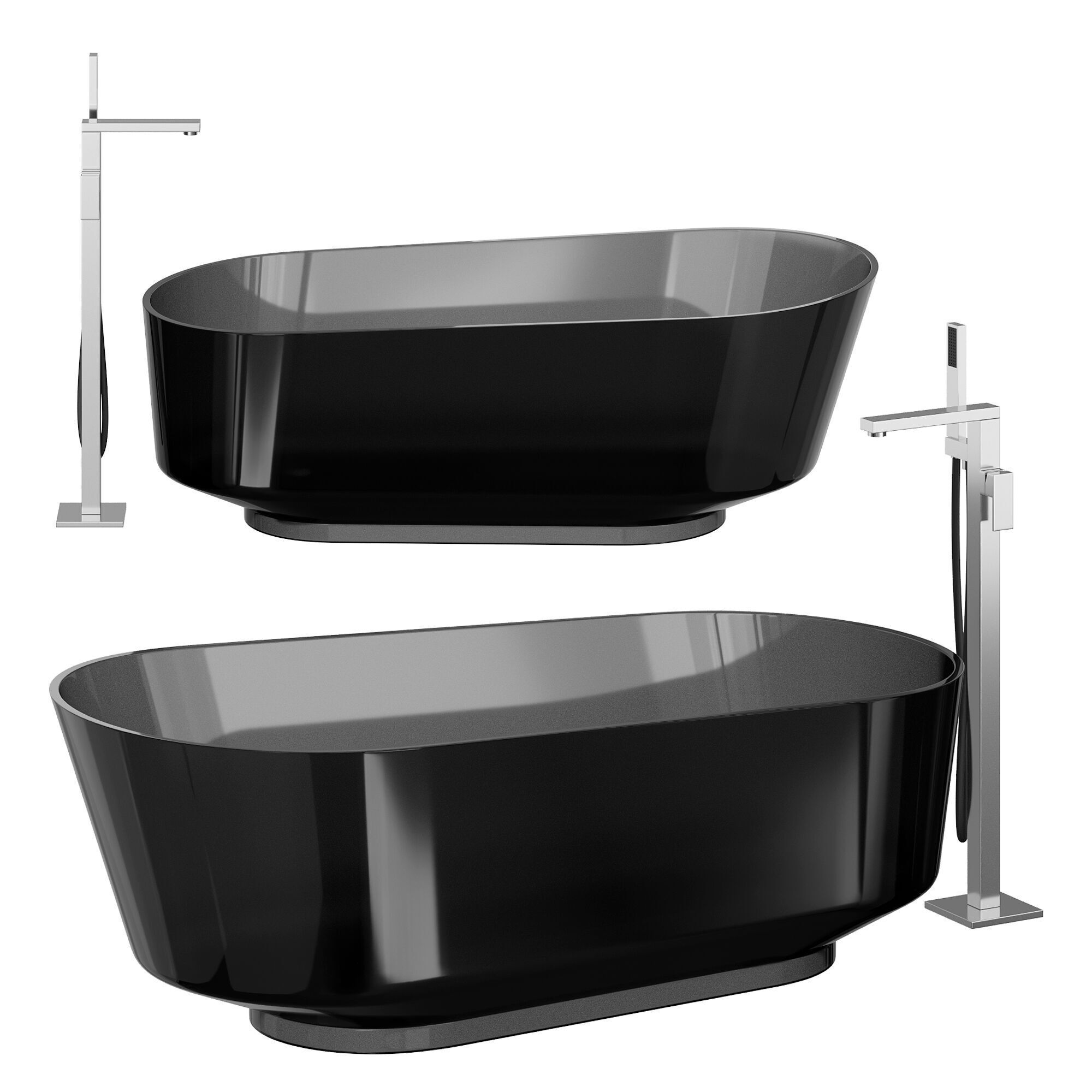 ABBER Kristall AT9706Emerald 3D model_2