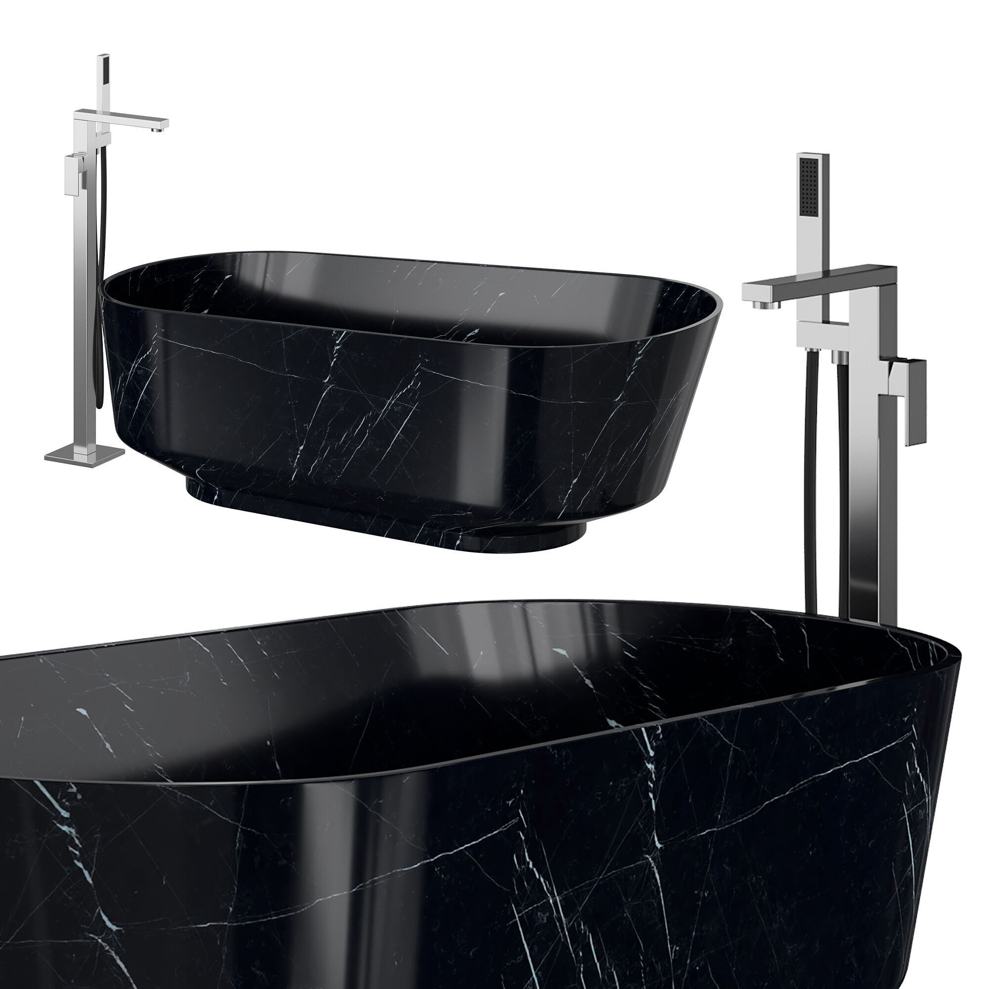 ABBER Kristall AT9706Emerald 3D model_4