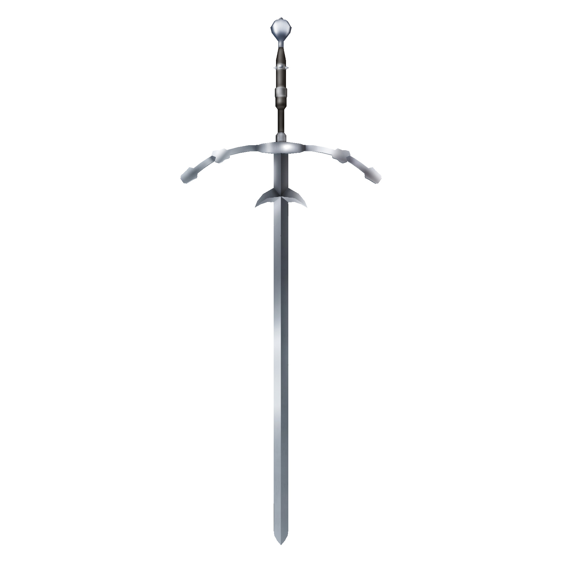 Hand Painted Swords Pack 6 Low-poly 3D model_8