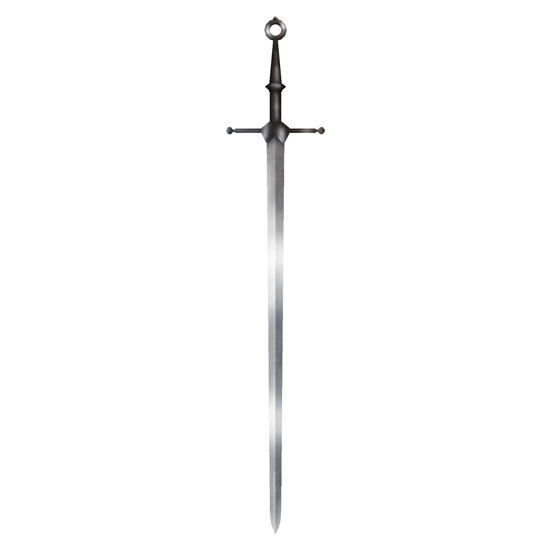 Hand Painted Swords Pack 6 Low-poly 3D model_2