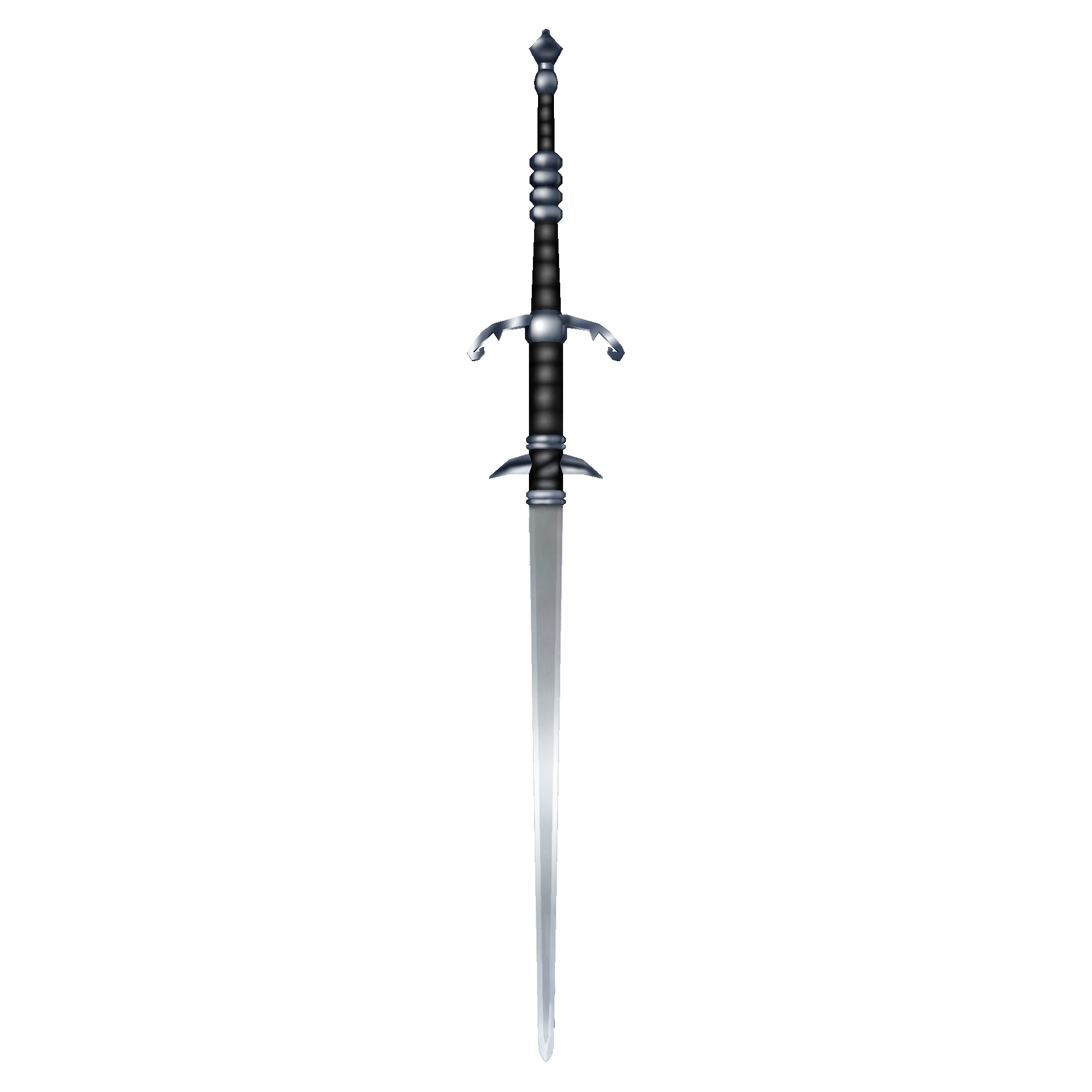 Hand Painted Swords Pack 6 Low-poly 3D model_9