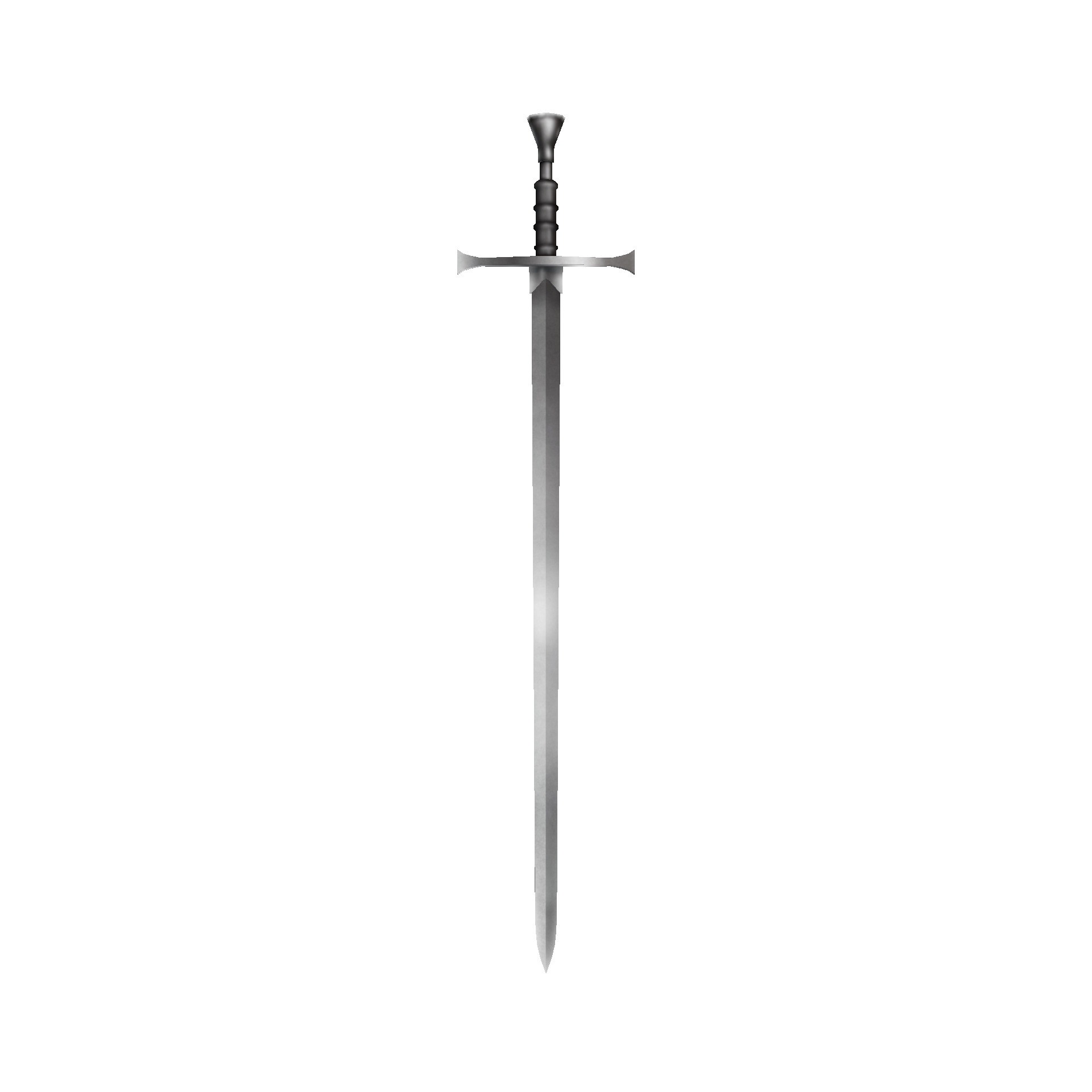Hand Painted Swords Pack 6 Low-poly 3D model_1
