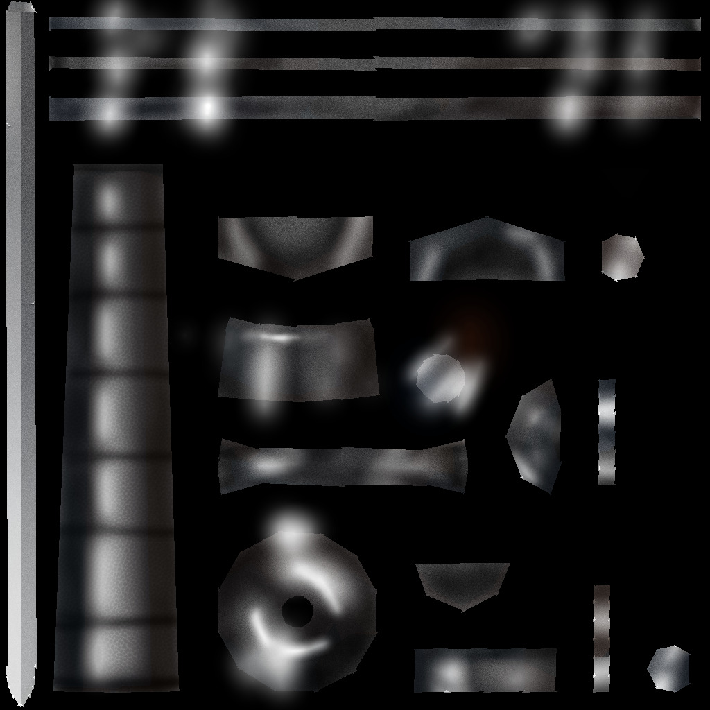 Hand Painted Swords Pack 6 Low-poly 3D model_20