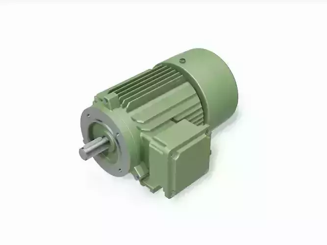 90L B34a Right IEC electric motor - 3D CAD model