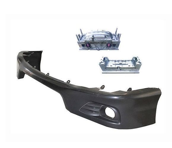 Auto Parts Injection Moulding Model for Plastic Car Bumper 3D model