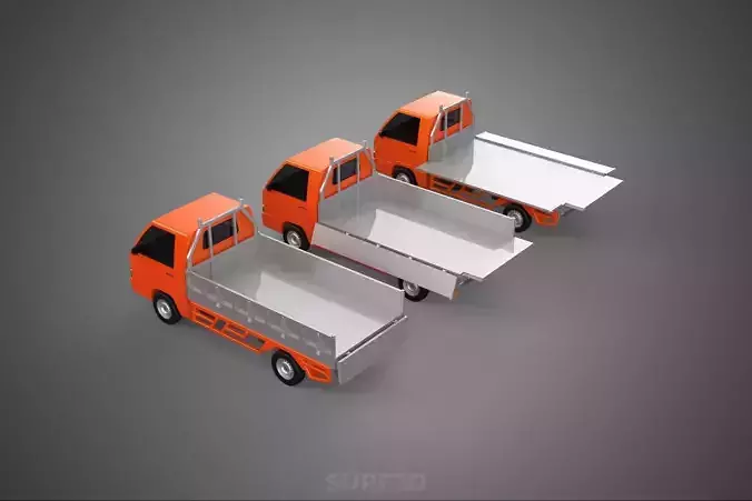 ALL MODE DROP SIDE BED BODY GATE DOOR PICKUP TRUCK WIDE DECK CAR