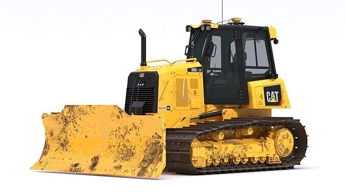 CAT Caterpillar D6K2 Track-Type Tractor 3D model