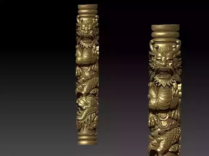 dragon pillar model
