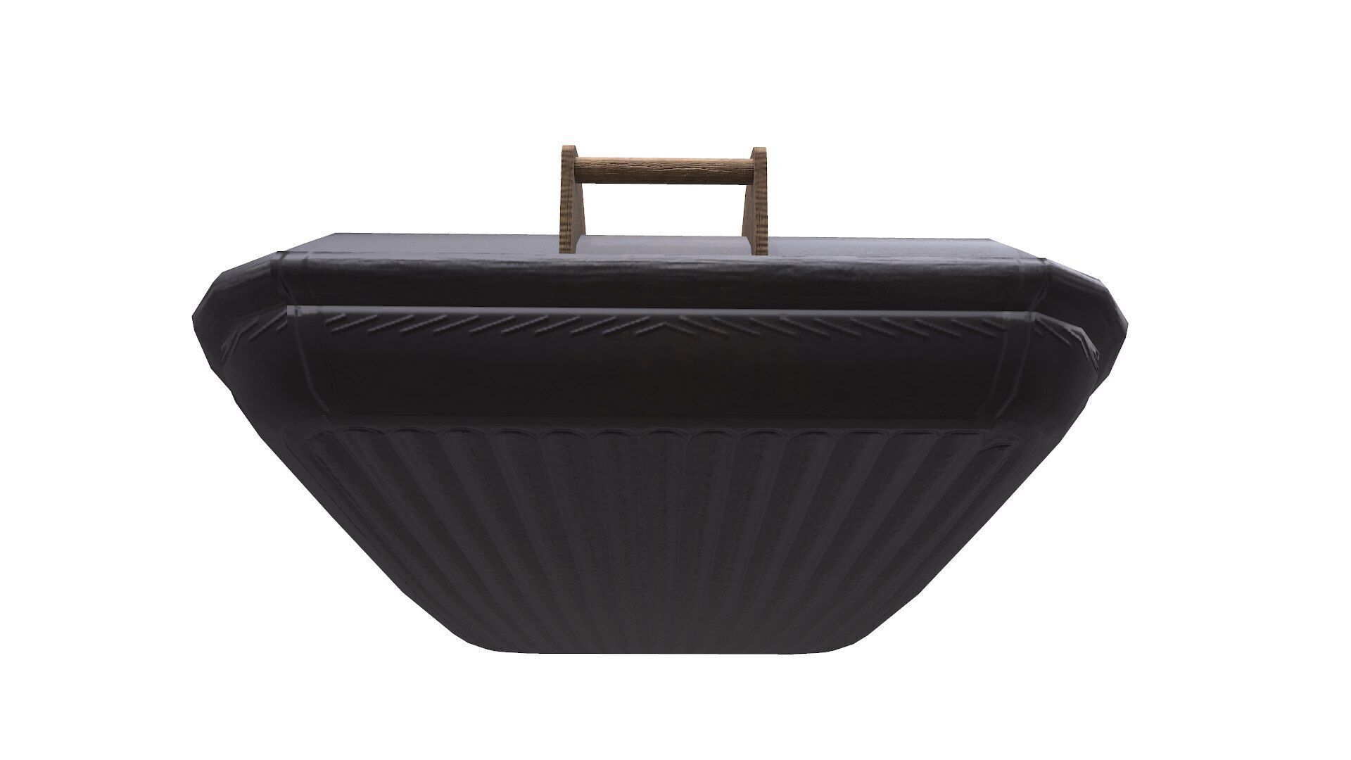 Rubber Boat Low-poly PBR Low-poly 3D model_19