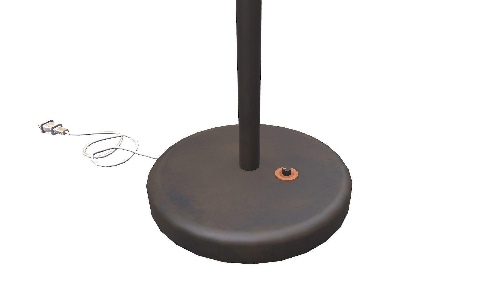 Pedestal Fan Low-Poly PBR Low-poly 3D model_8