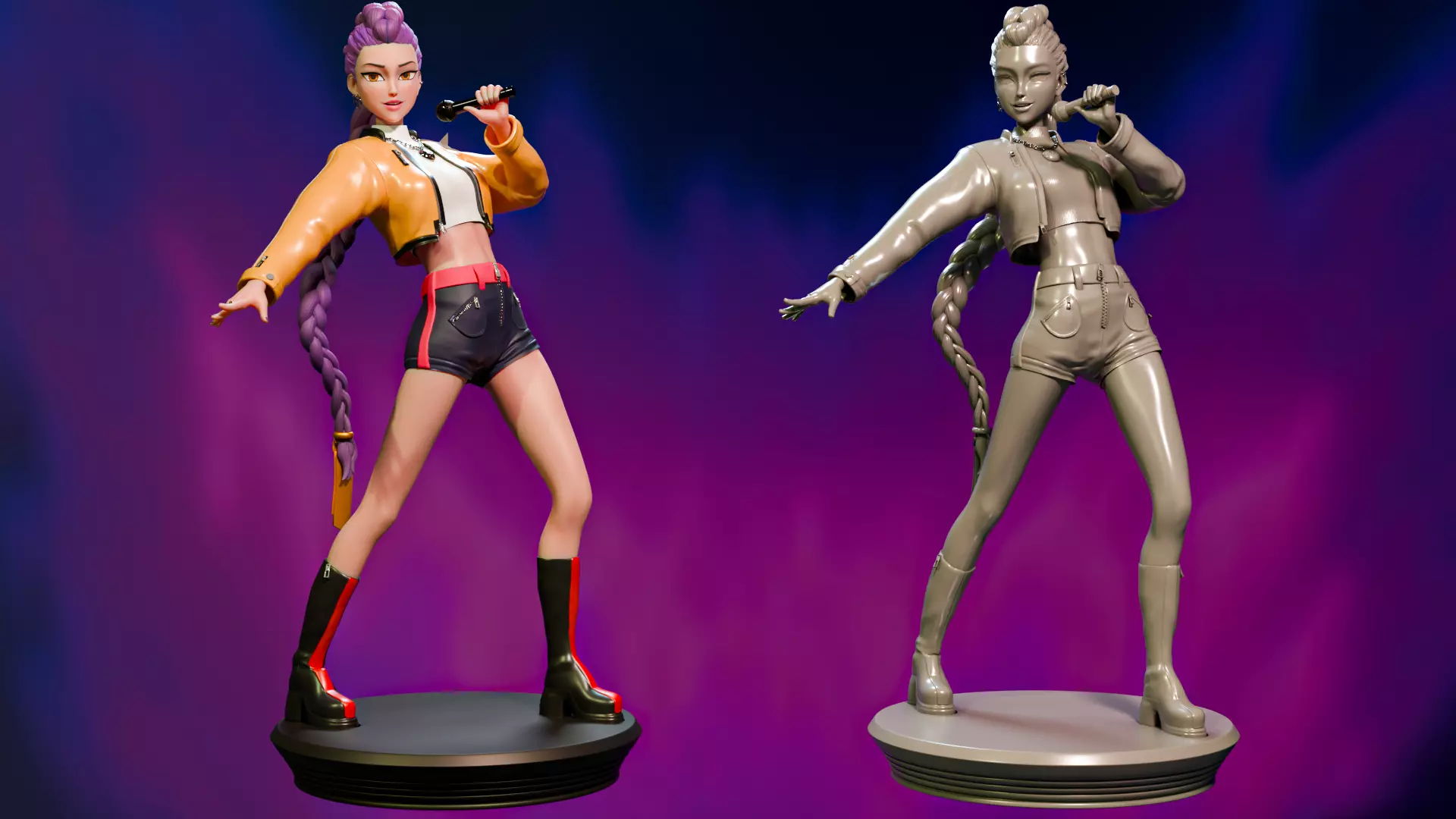 KPOP DEMON HUNTERS RUMI 3D print model_0