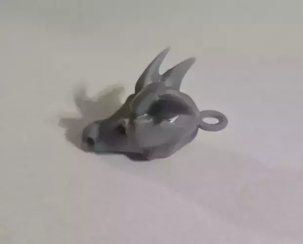 Dragon Head Keychain