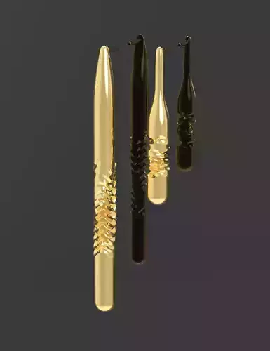 Earrings modyfied drop