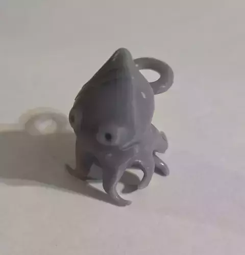 Cute Squid Keychain