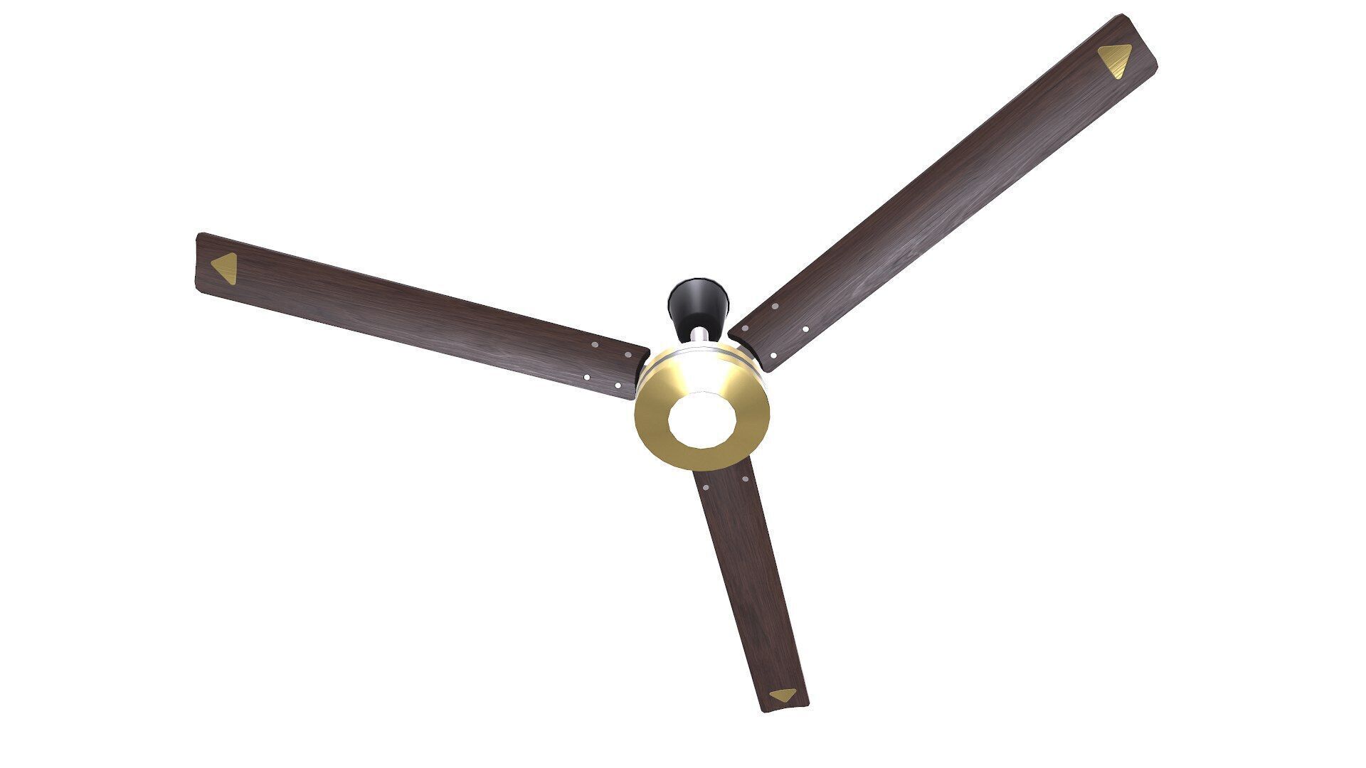 Ceiling Fan Low-poly PBR Low-poly 3D model_4