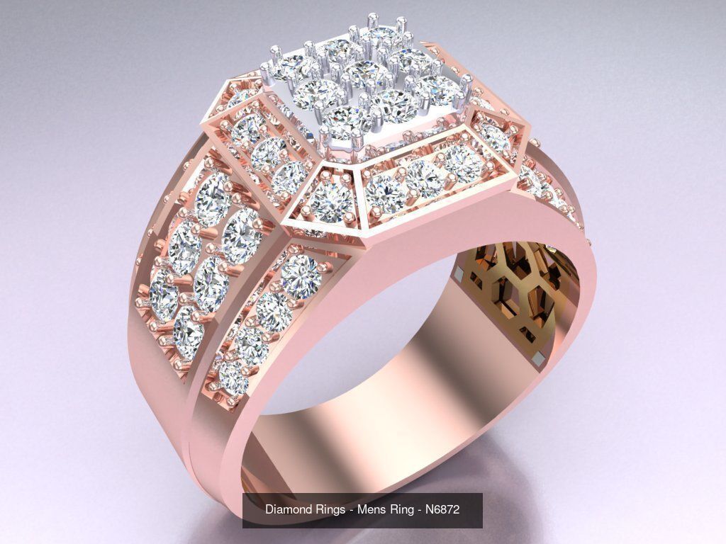 61 Mens Rings - Collection 3d Model - ME05 _38