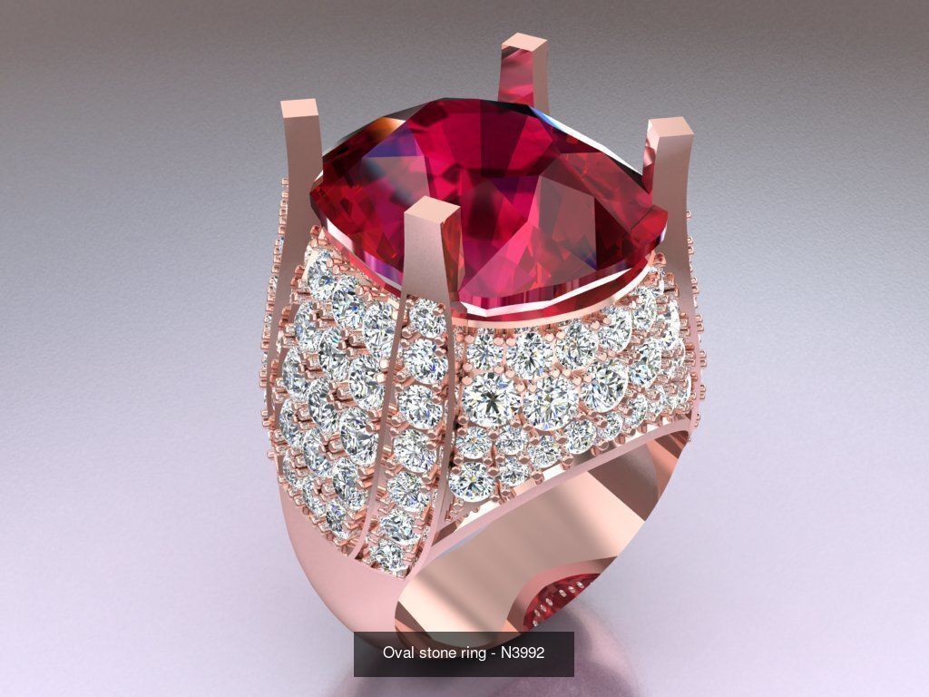 61 Mens Rings - Collection 3d Model - ME05 _13