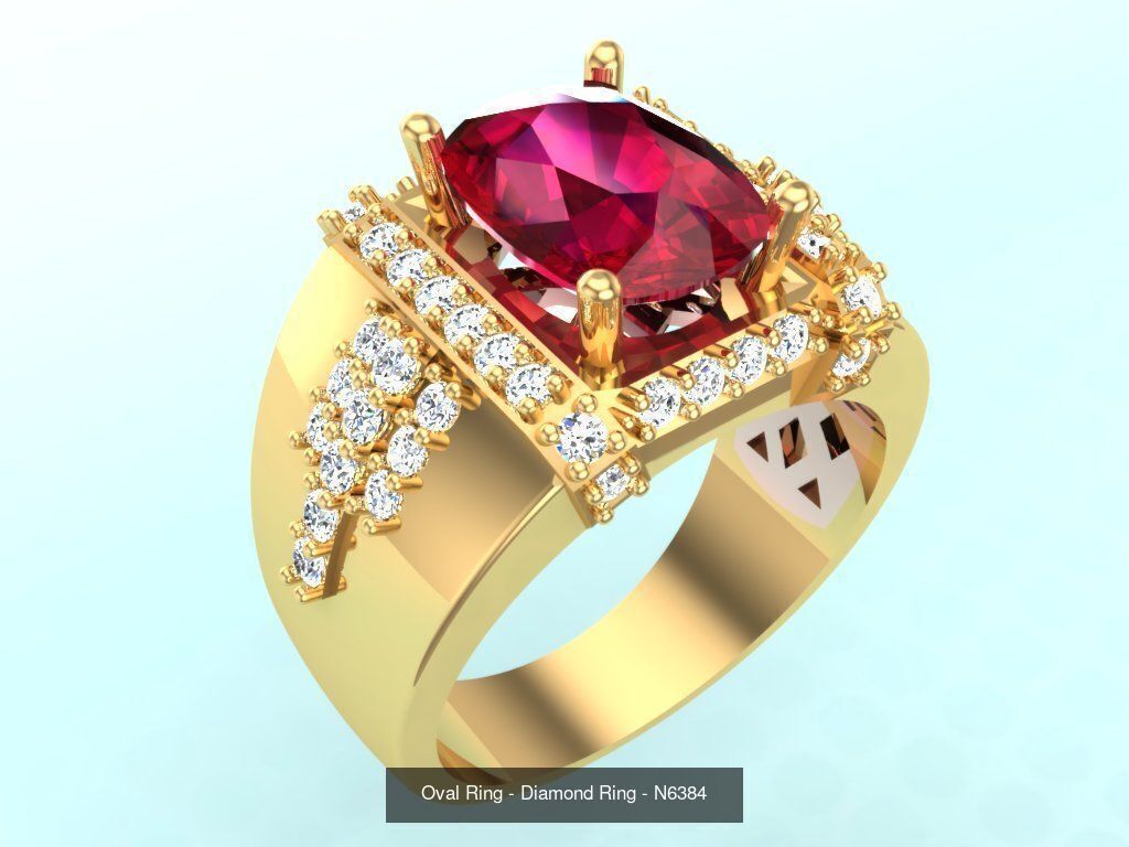 61 Mens Rings - Collection 3d Model - ME05 _52