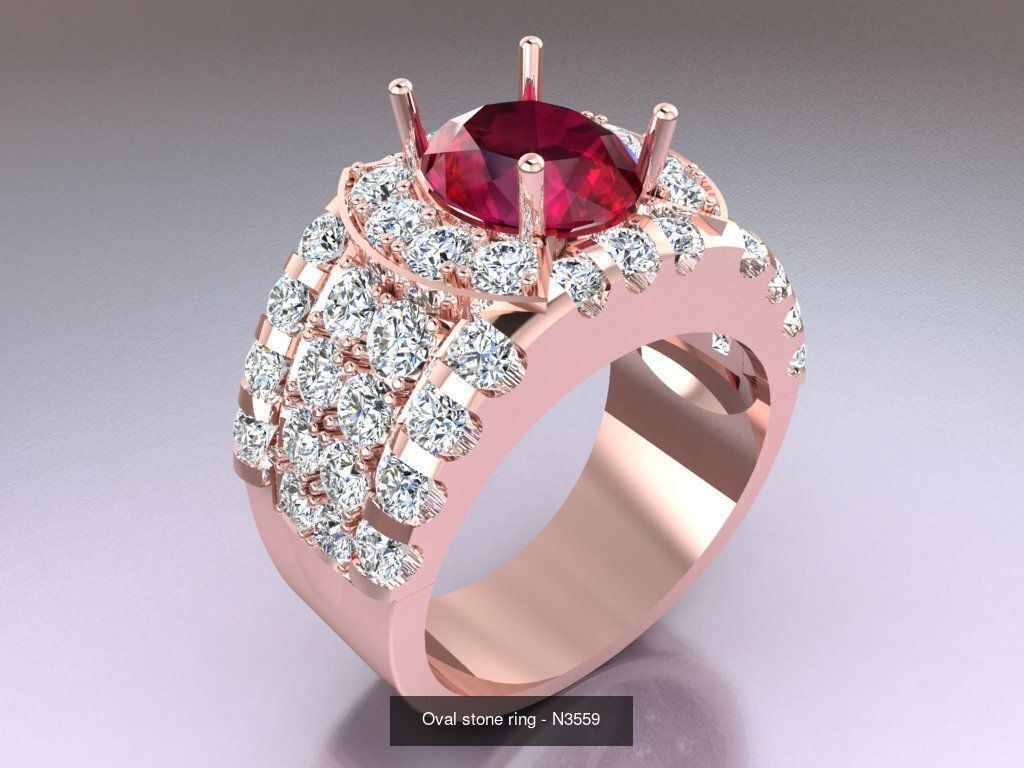 61 Mens Rings - Collection 3d Model - ME05 _10