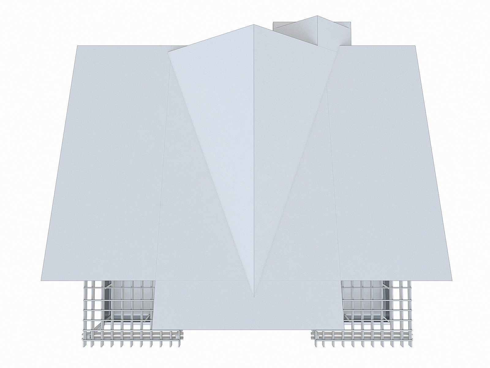 Modern Cottage Houses-13 Pack Low-poly 3D model_5