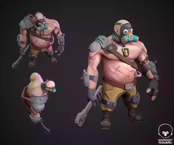 Big Guy - 3D character model