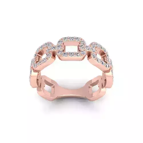 Woman Engagement Ring 3d Model and Render 52