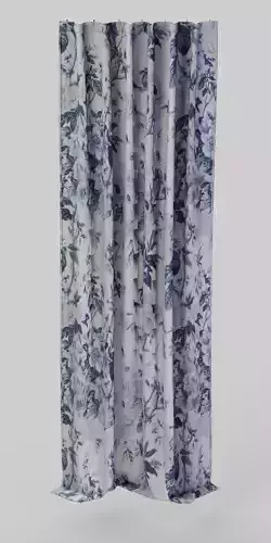 Garden Floral Blackout Curtain