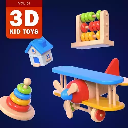 Wooden Kid Toys Set