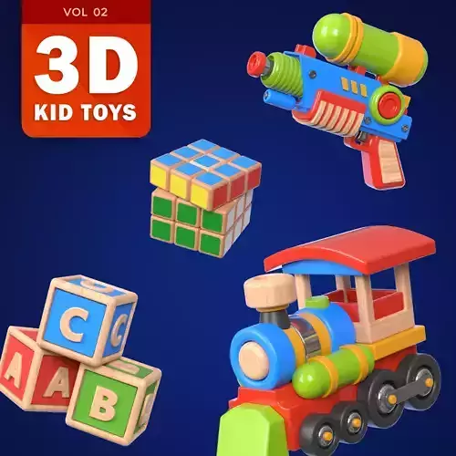 Wooden Kid Toys Package