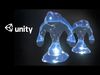 Water elemental low-poly game engine ready 3D model Low-poly 3D model_1