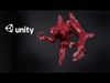 Crystal elemental low-poly game engine ready 3D model Low-poly 3D model_1