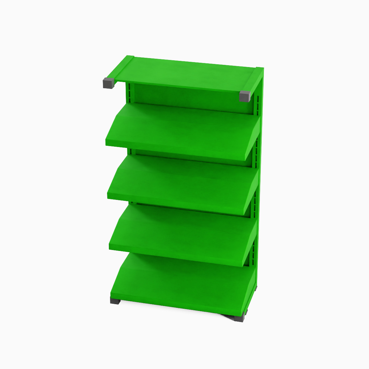 Medical Shelf 06 Low-poly 3D model_4