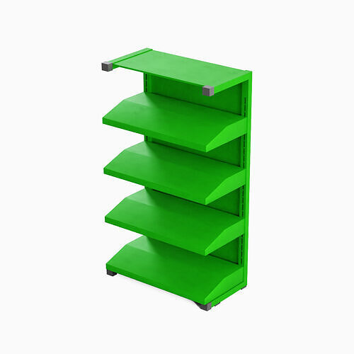 Medical Shelf 06 Low-poly 3D model