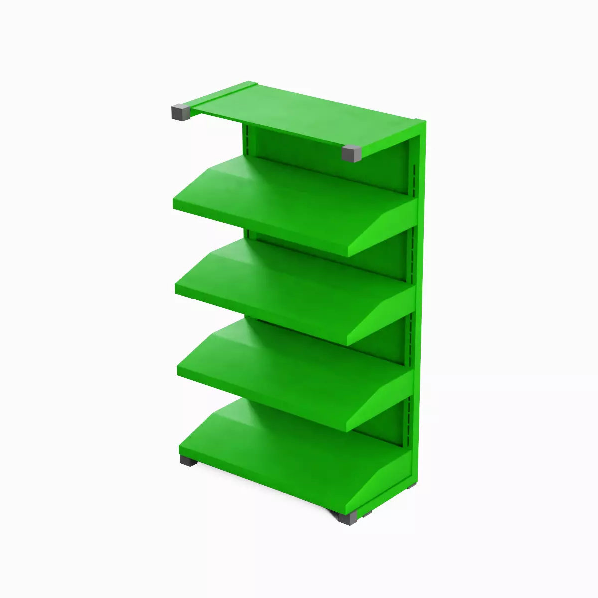 Medical Shelf 06 Low-poly 3D model_0