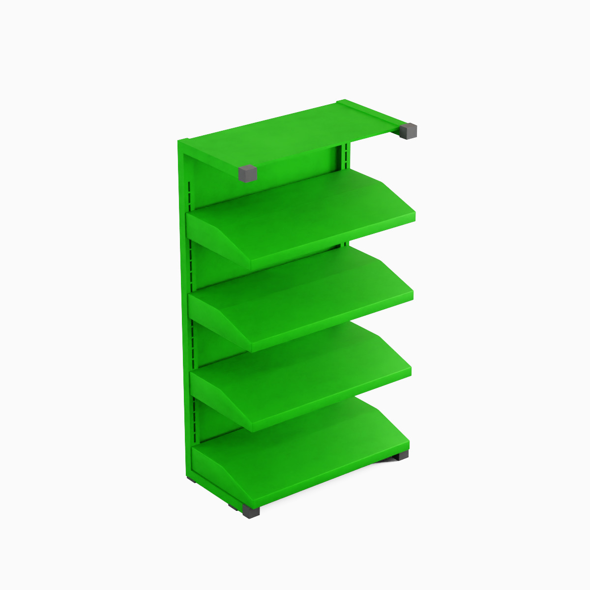 Medical Shelf 06 Low-poly 3D model_5