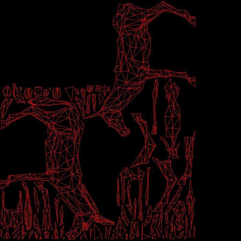 Hinny donkey low poly Low-poly 3D model_7