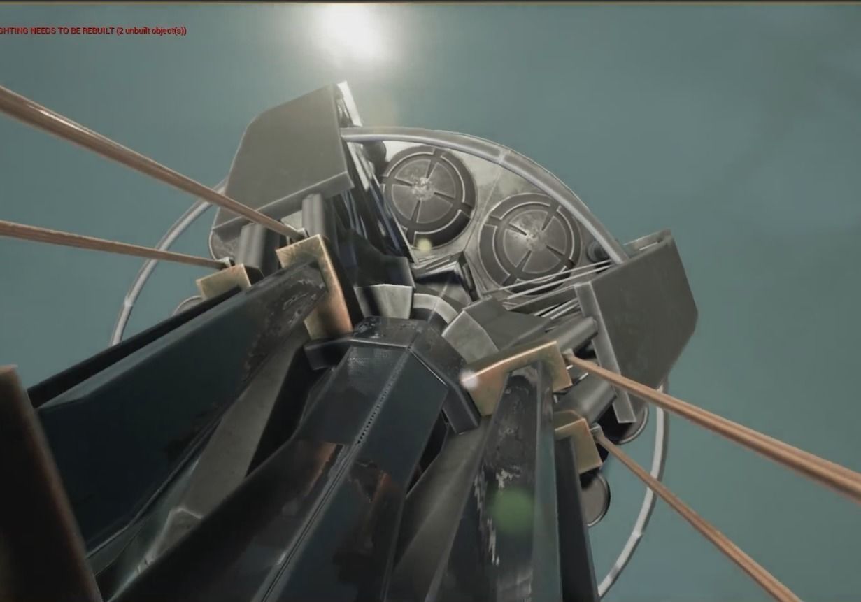 Terraforming Tower Low-poly 3D model_5