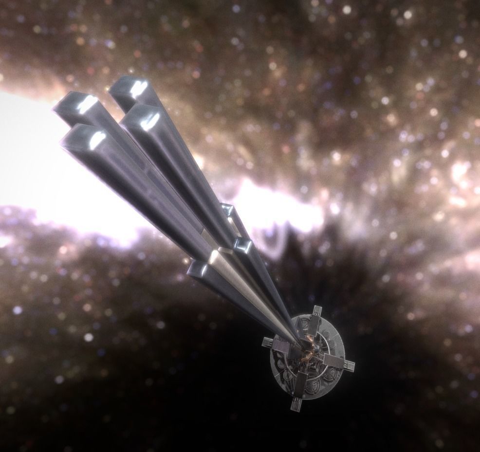 Terraforming Tower Low-poly 3D model_15