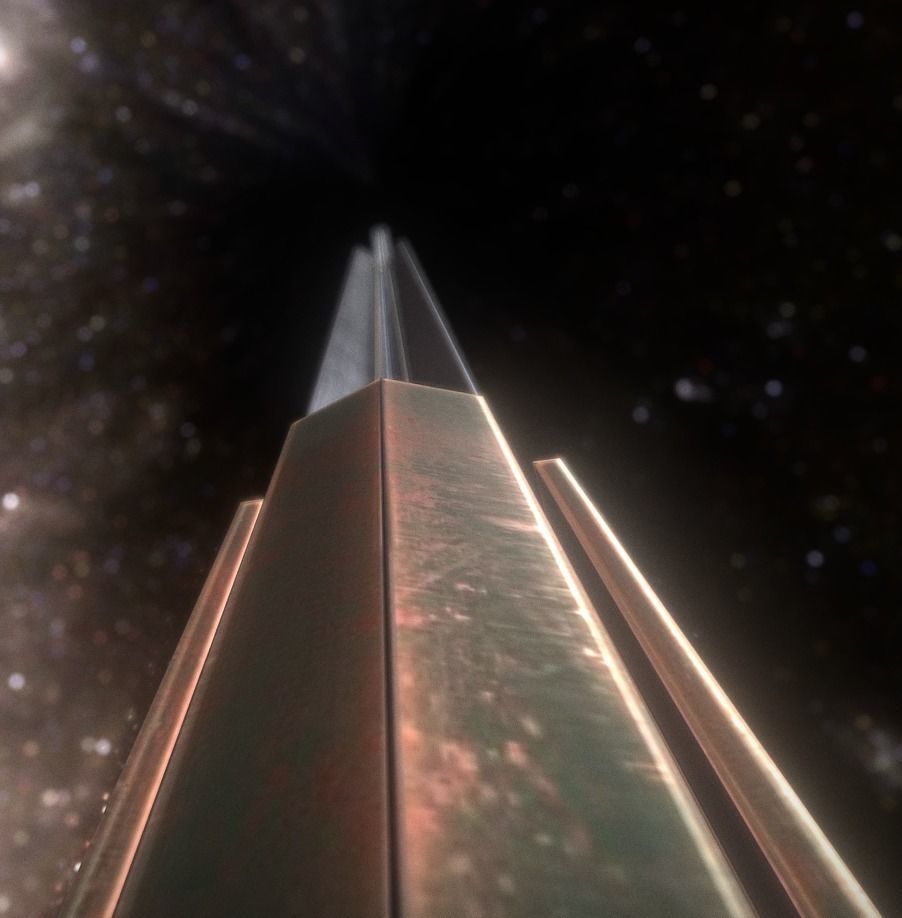 Terraforming Tower Low-poly 3D model_21