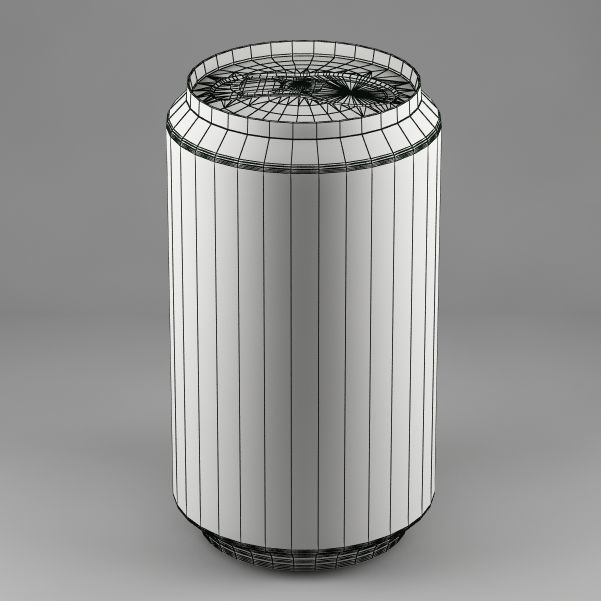 Pepsi can 01 Low-poly 3D model_5
