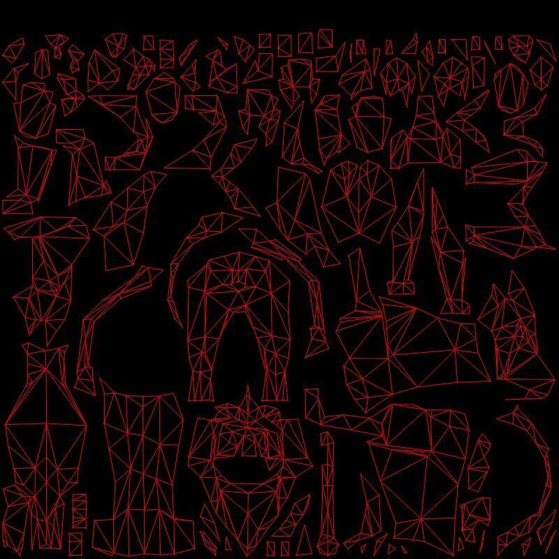 Lion low poly Low-poly 3D model_7