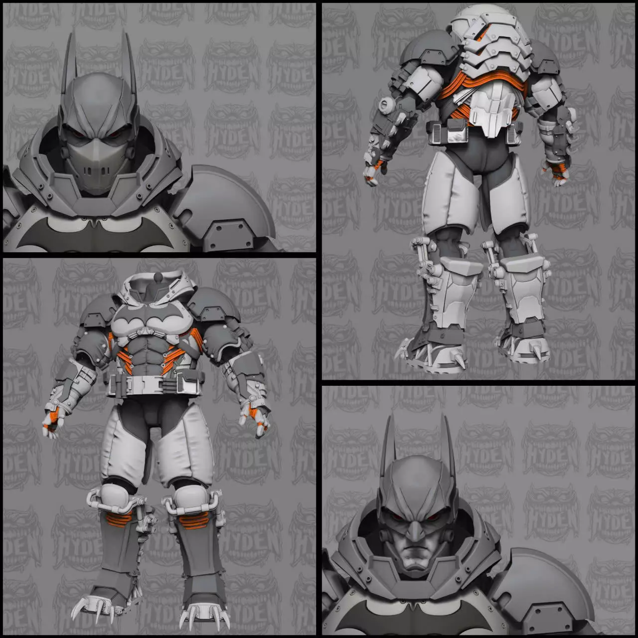 batman XE suit 3D print model_0