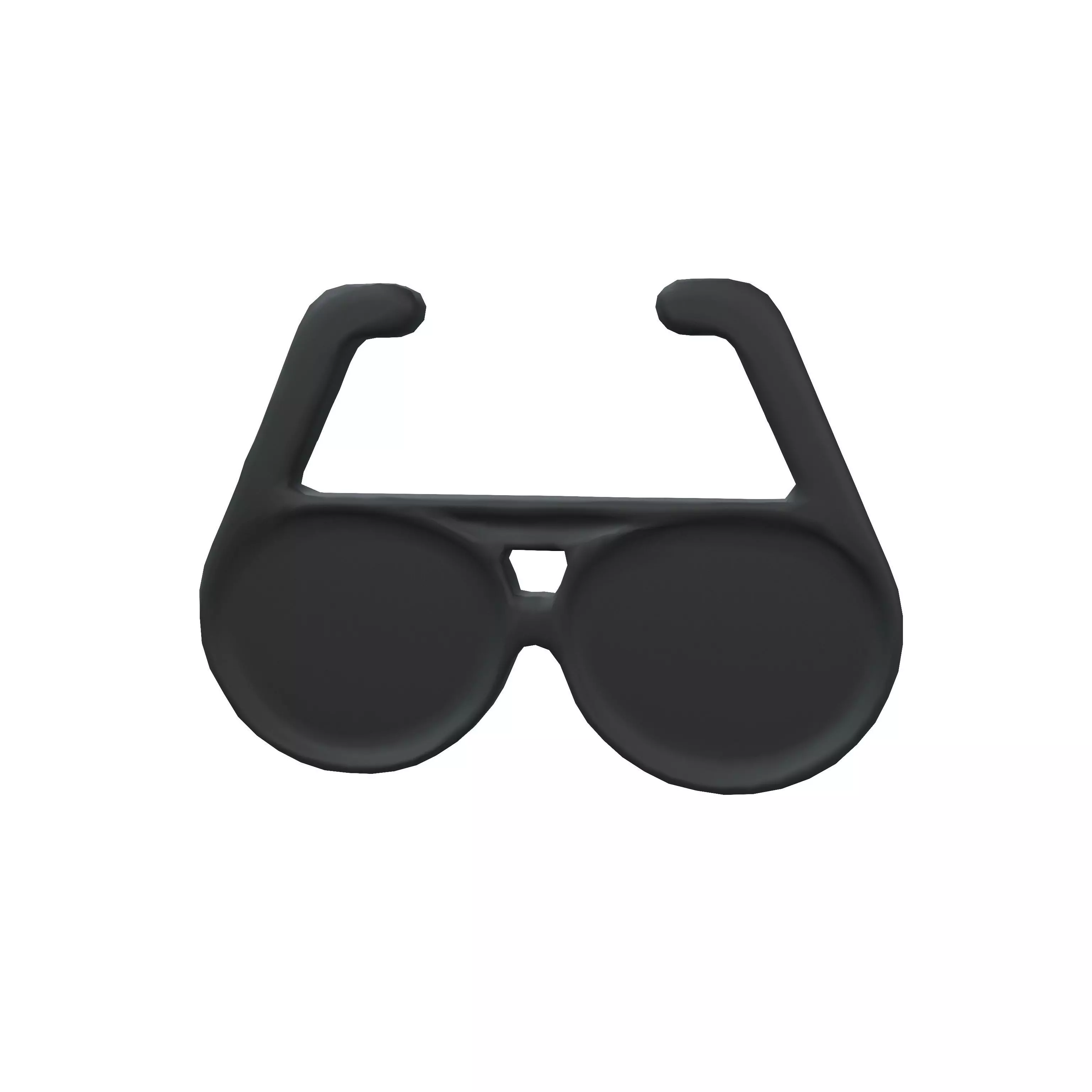 Sunglasses Symbol v1 001 Low-poly 3D model_0