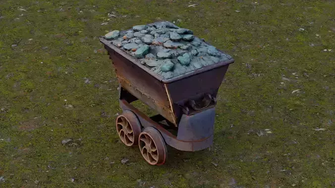 Rugged mining cart
